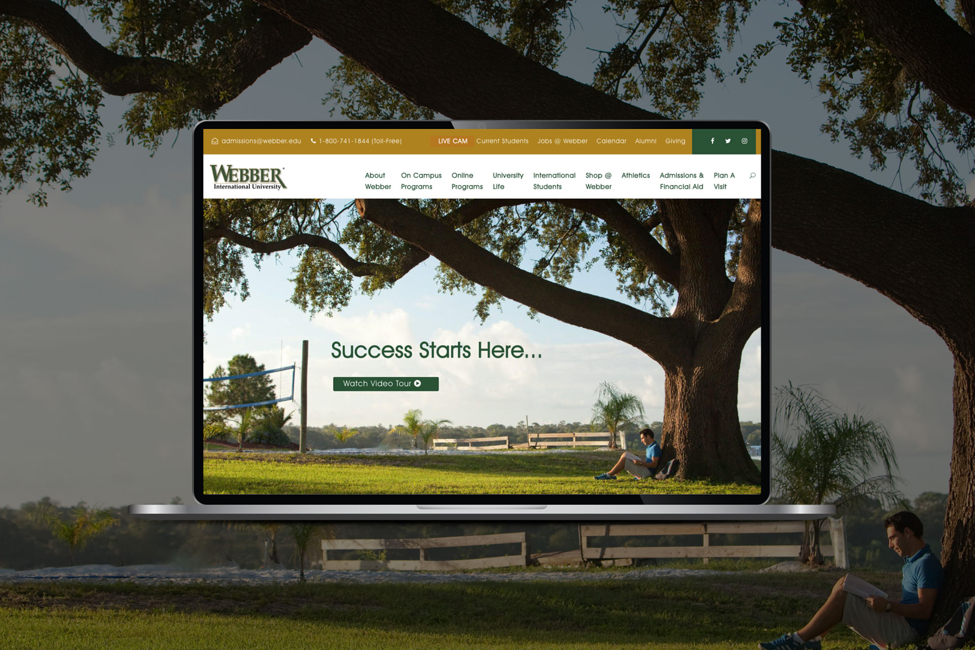 The habitat for humanity website design