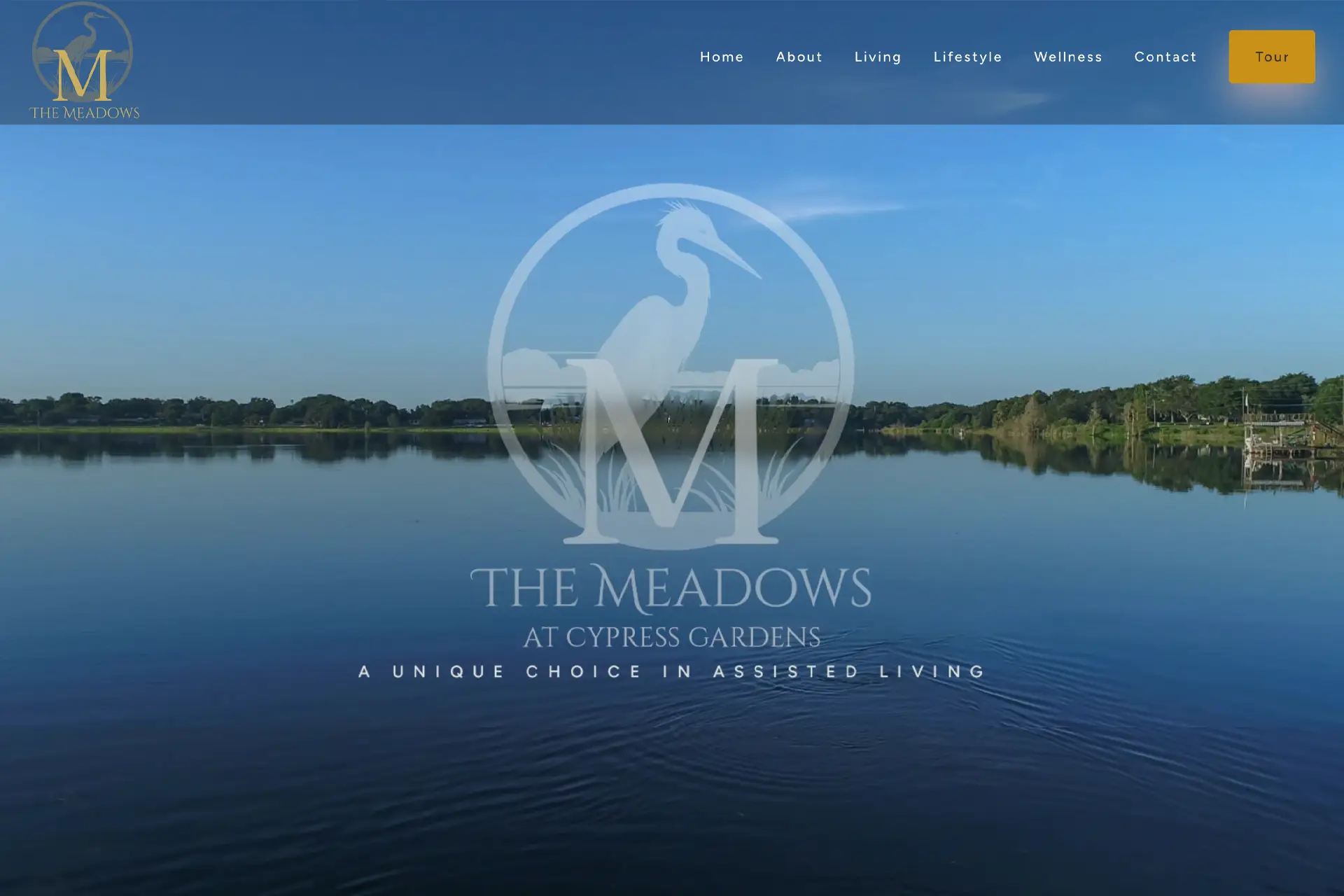 Meadows Meadow's website designed by Great Impressions