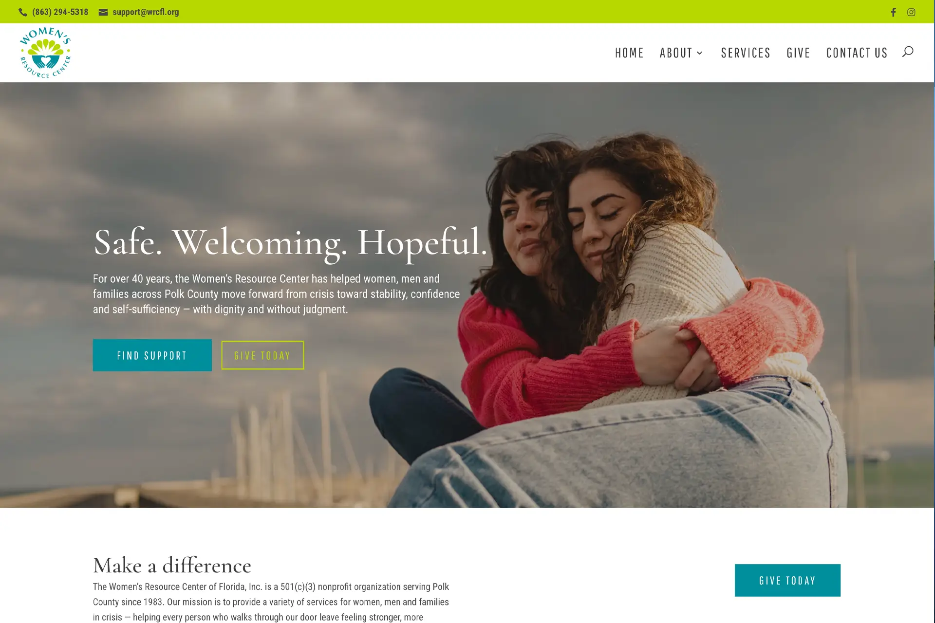 WRCFL WRCFL website designed by Great Impressions